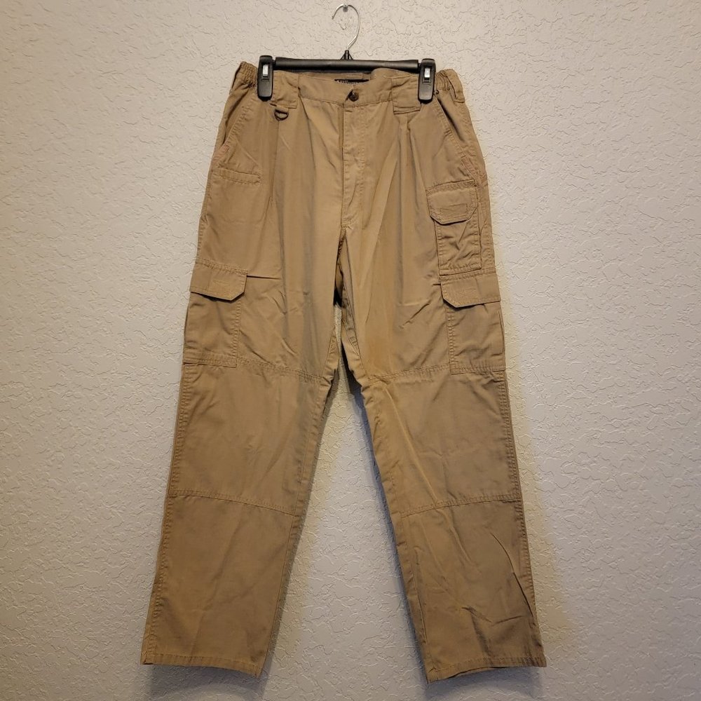 5.11 Tactical Series Mens Pants Size 34x32 Tan Khaki